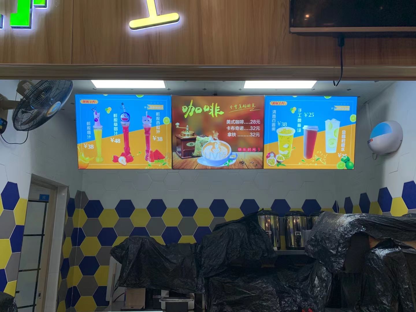 卡布點(diǎn)餐燈箱